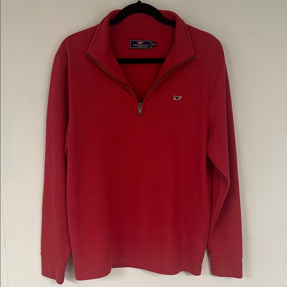Vineyard Vines Men's Quarter-Zip Sweater - Men’s MEDIUM